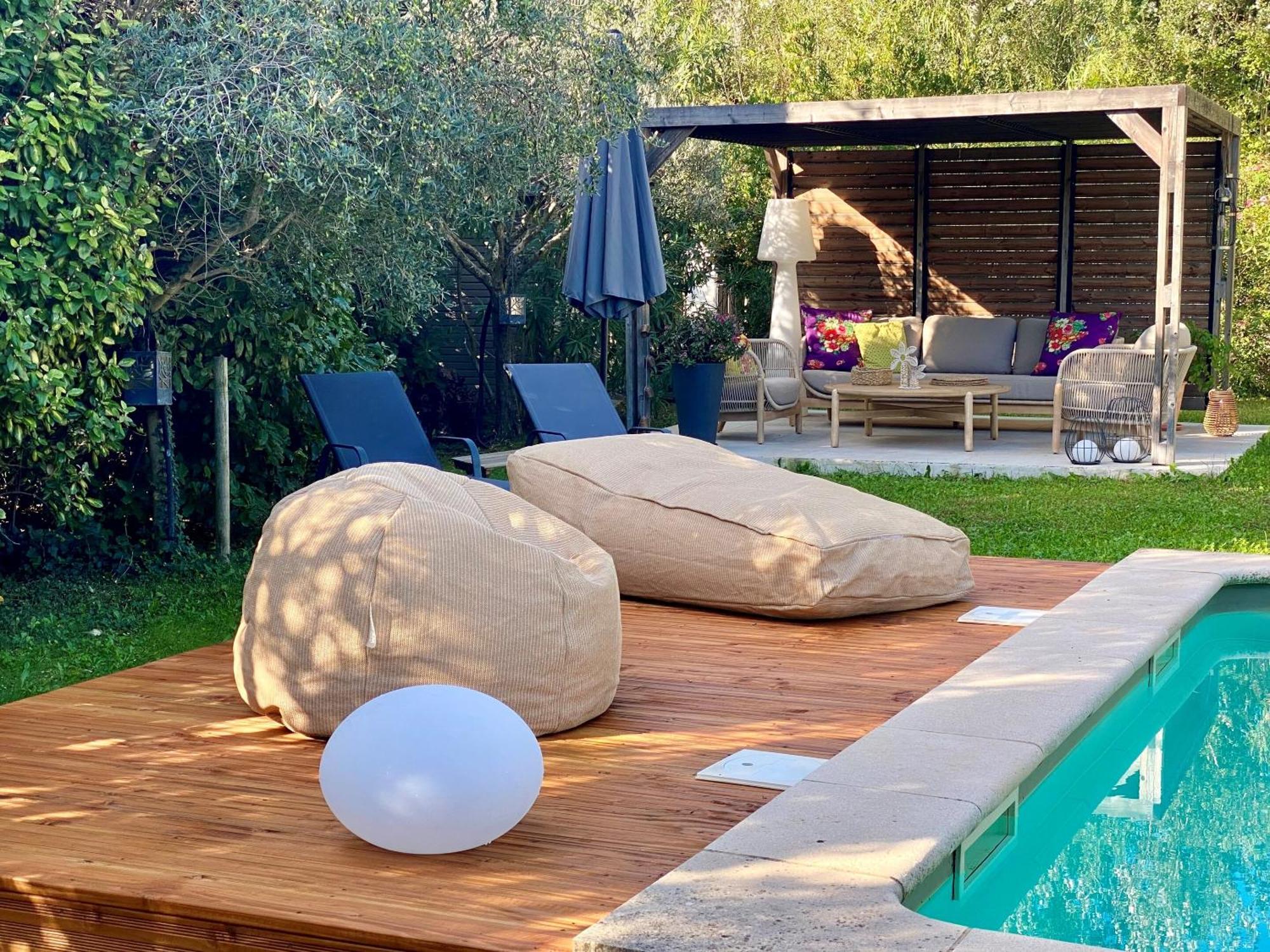 הוילה אובינן Le Jardin De Lau מראה חיצוני תמונה
